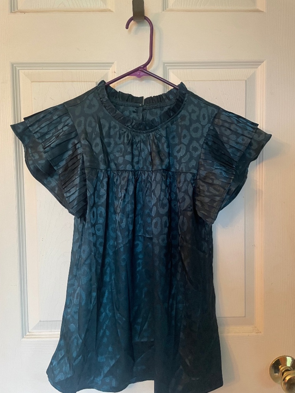 Leopard Print Blouse